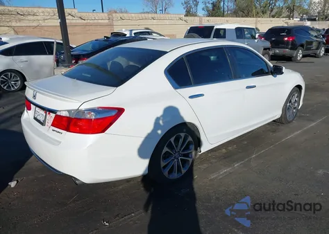 2015 Honda Accord Sport from USA, damaged, VIN 1HGCR2F51FA052551